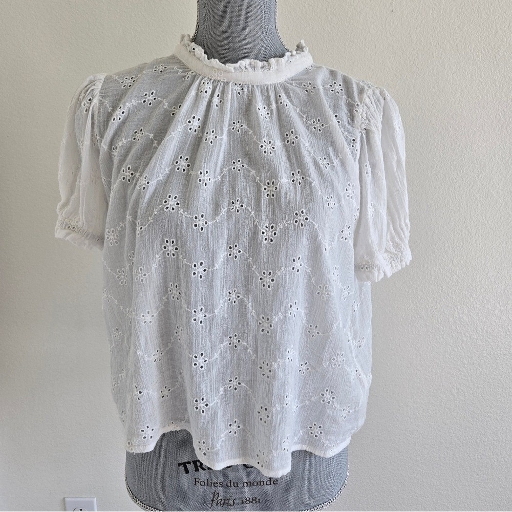 Free People Letters To Juliet Top in White size XS - Picture 4 of 16